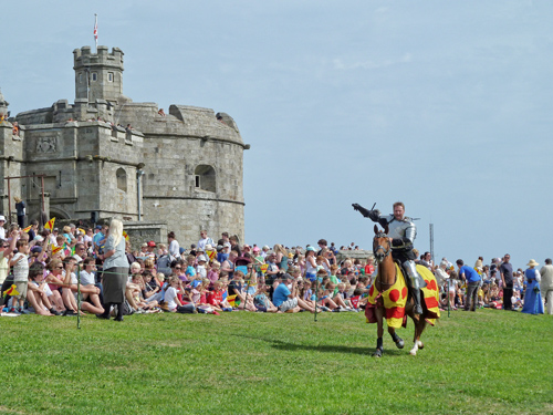 pendennis castle, cornwall